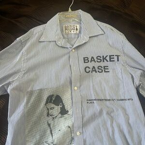 BASKETCASE - PINSTRIPE 01, an evening shirt